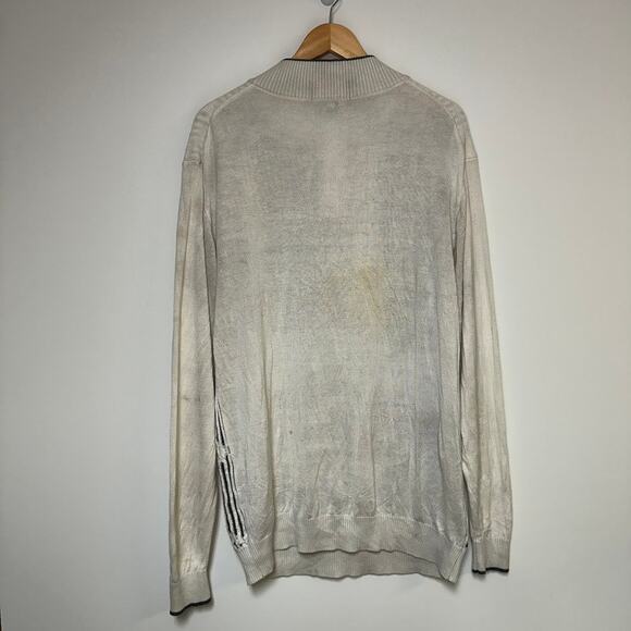 Vintage Knit Sweater Steve Harvey Brand Grandpa Textured Vtg - Picture 3 of 3